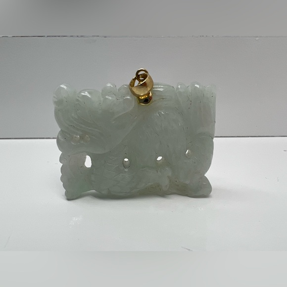 Jewelry Jade Good Luck Pendant 14k Clasp Poshmark